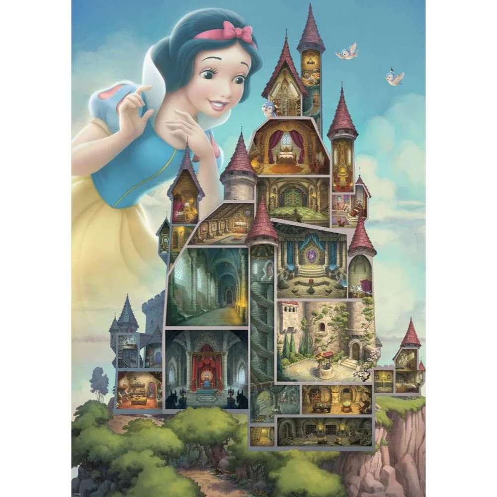 Ravensburger Jigsaw Puzzle 1000pc  Disney Castles Snow White