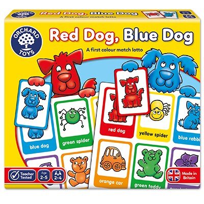 Orchard Toys Red Dog Blue Dog