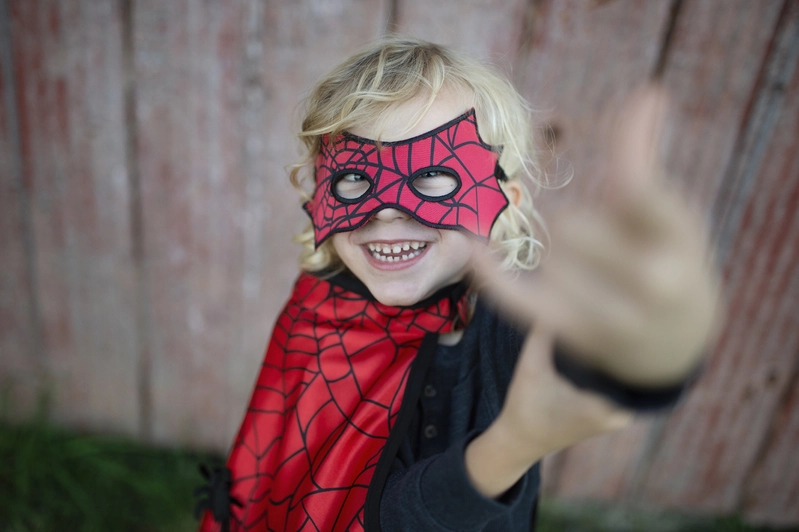 Great Pretenders Reversible Spider and Bat Costume