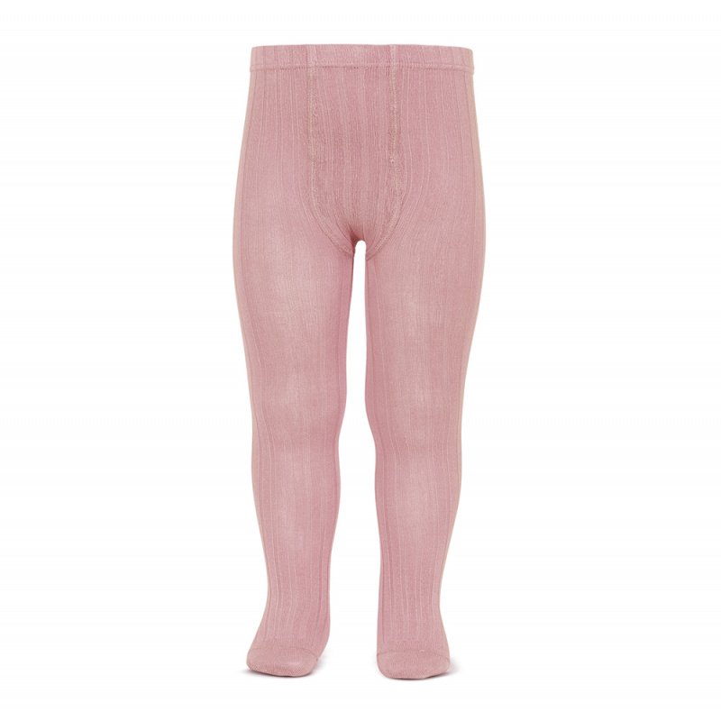 Condor Ribbed Tights Condor Pale Pink Rib Tights – Enchanted Years