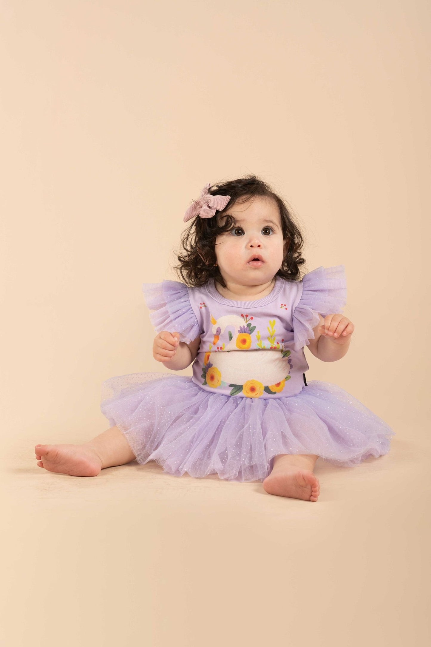 Rock Your Baby Princess Swan Baby Circus Dress