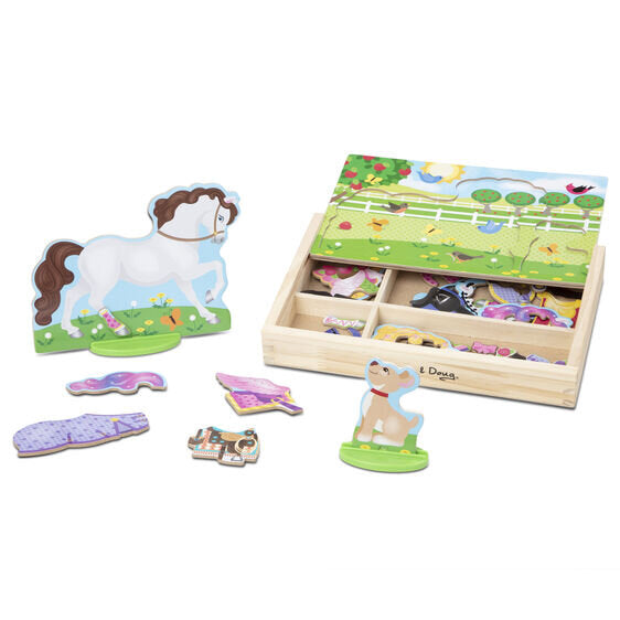 Melissa & Doug Show Horse Magnetic Dress Up Play Set