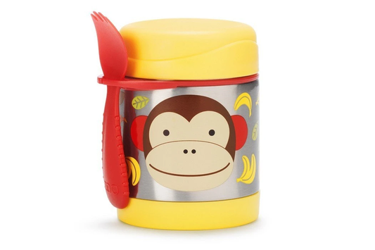 Skip Hop Zoo Insulated Food Jar Monkey