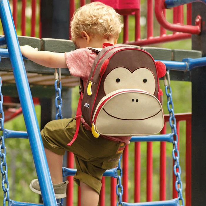 Skip Hop Zoo Little Kid Backpack Monkey