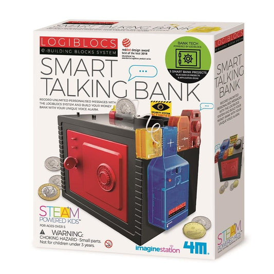 4M Logiblocs Smart Talking Bank