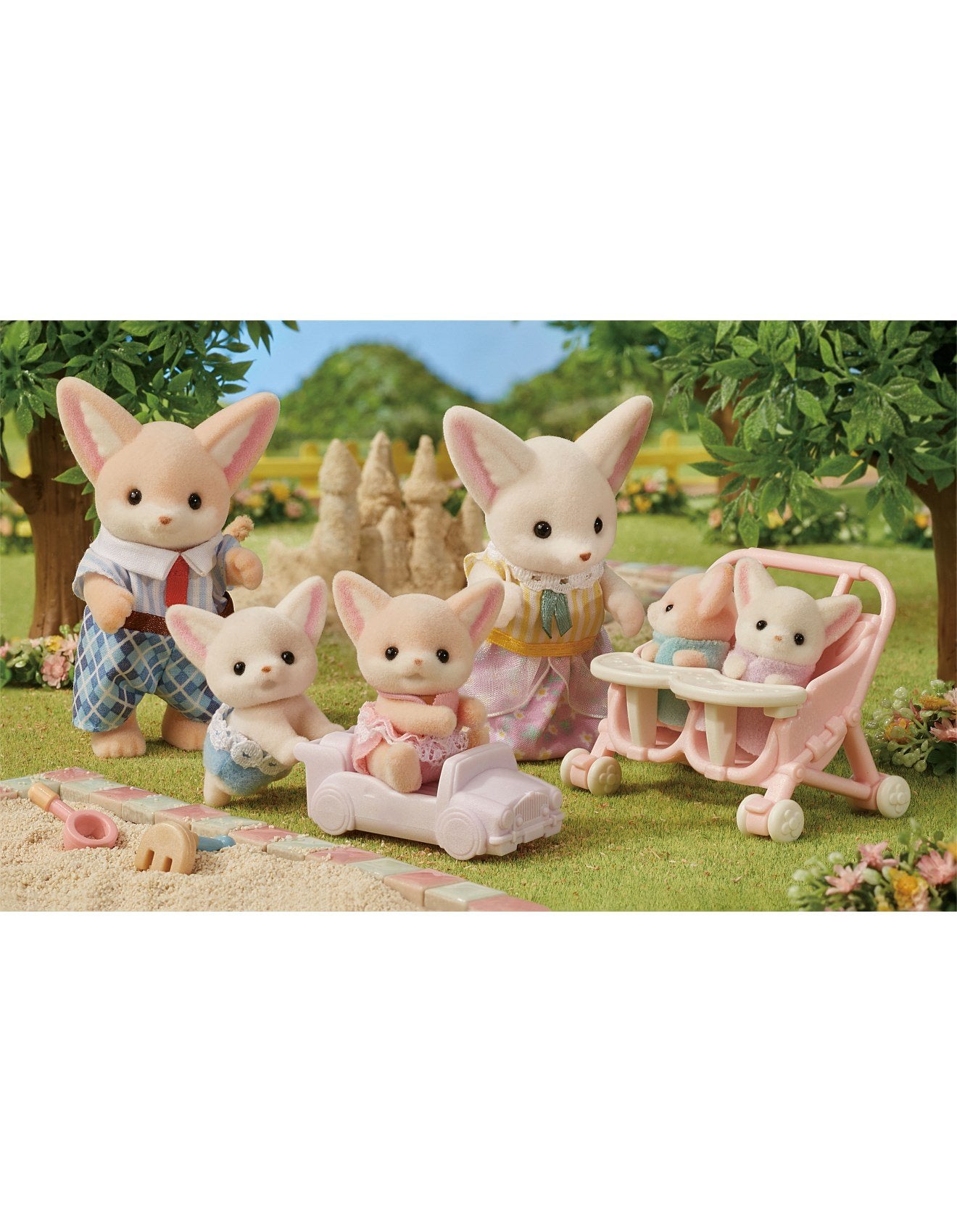 Sylvanian Families Fennec Fox Family