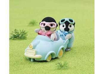 Sylvanian Families Penguin Babies Ride N Play