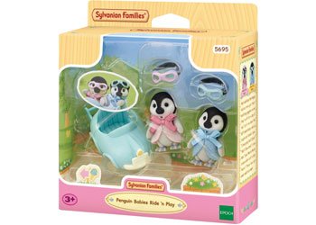 Sylvanian Families Penguin Babies Ride N Play