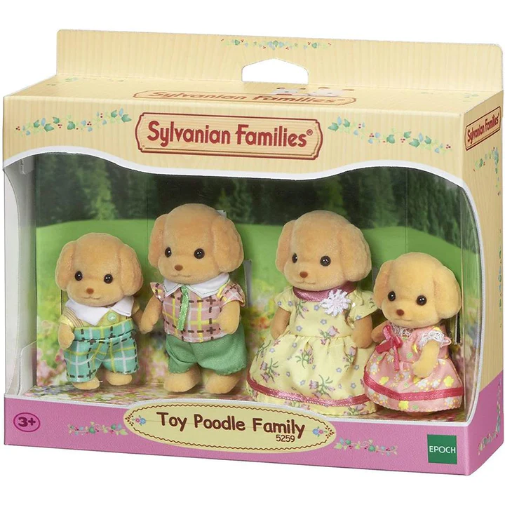 Sylvanian Families Toy Poodle Family