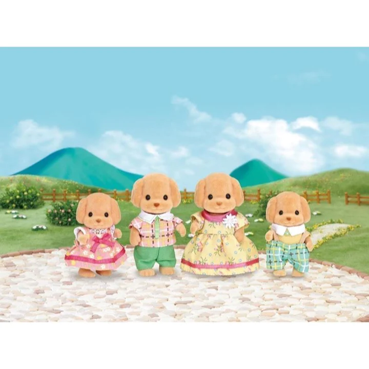 Sylvanian Families Toy Poodle Family