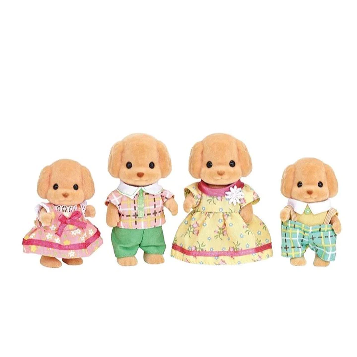 Sylvanian Families Toy Poodle Family