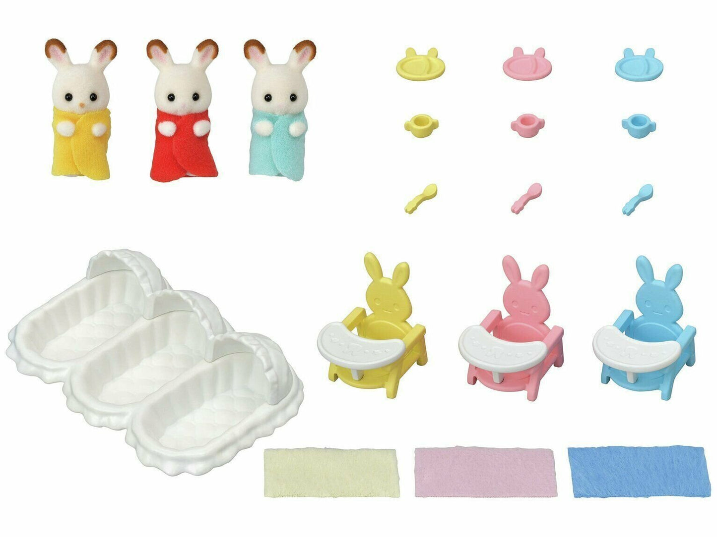 Sylvanian Families Triplets Care Set