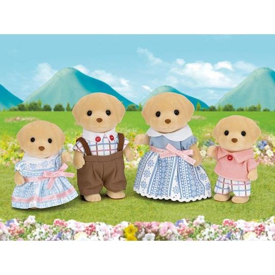 Sylvanian Families Yellow Labrador Family