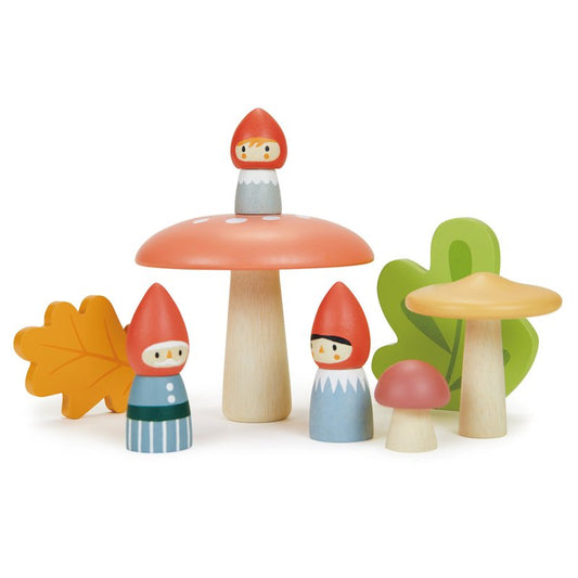 Tender Leaf Toys Wooden Gnome Family