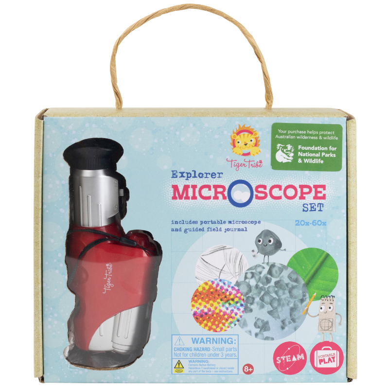 Tiger Tribe Explorer Microscope Set