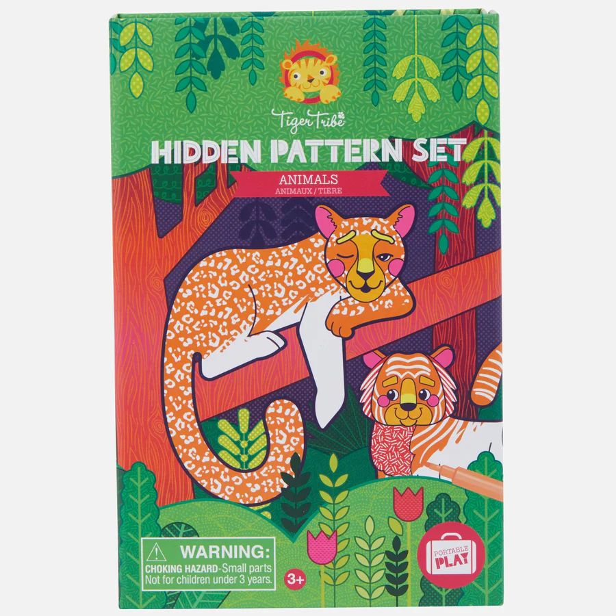 Tiger Tribe Hidden Pattern Animals