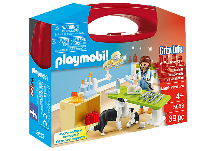 PlayMobil - Vet Visit Carry Case