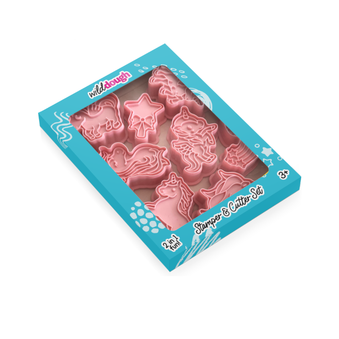 Wild Dough Unicorn Cutters and Stampers
