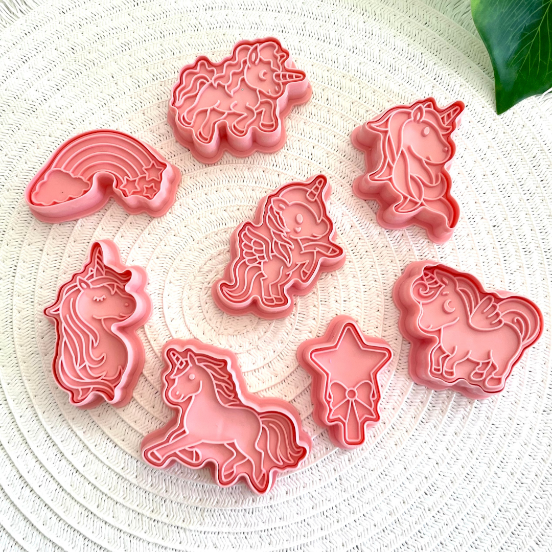 Wild Dough Unicorn Cutters and Stampers